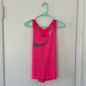 Nike Pro tank top - hot pink - medium - great condition!!!